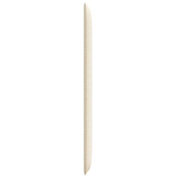 Kopfteil Ohr Creme 80 x 16 x 4 cm Stoff