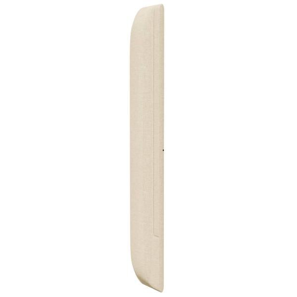 Kopfteil Ohr Creme 80 x 16 x 4 cm Stoff