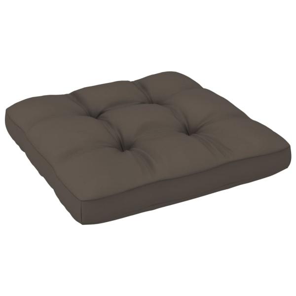 4-tlg. Paletten-Lounge-Set Weiß Imprägniertes Kiefernholz