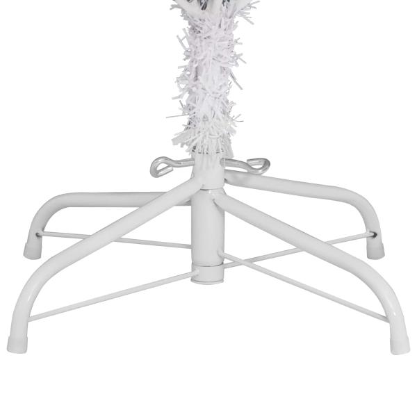 Künstlicher Weihnachtsbaum Weiß 106 x 106 x 210 cm
