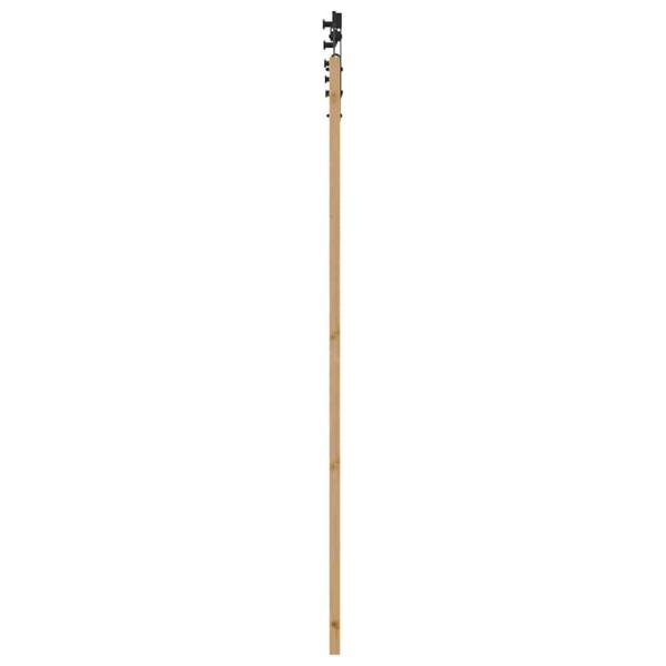 Schiebetür ORKDAL Natürlich und Schwarz 93 x 211 cm