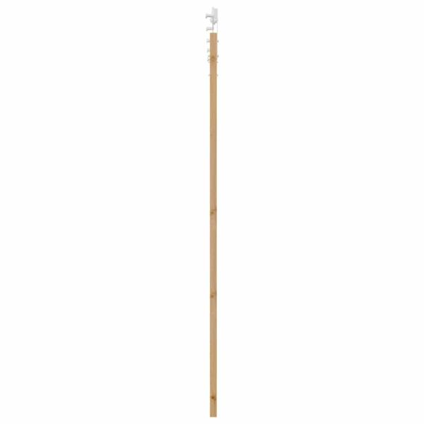 Schiebetür ORKDAL Natur 93 x 211 cm Massivholz Kiefer und Glas