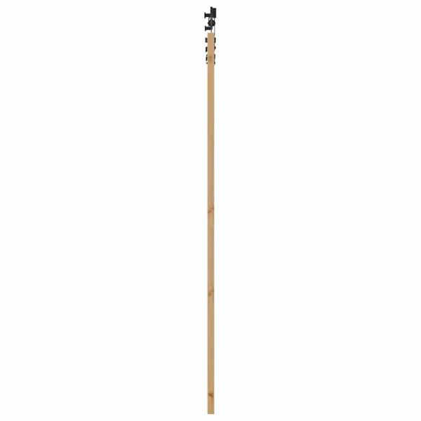 Schiebetür ORKDAL 93 x 211 cm Massivholz Kiefer und Glas