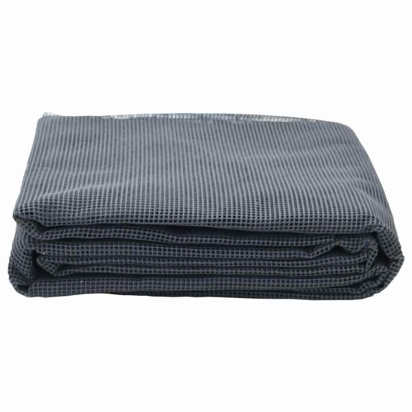 Zeltteppich Anthrazit 600 x 350 cm Polyester