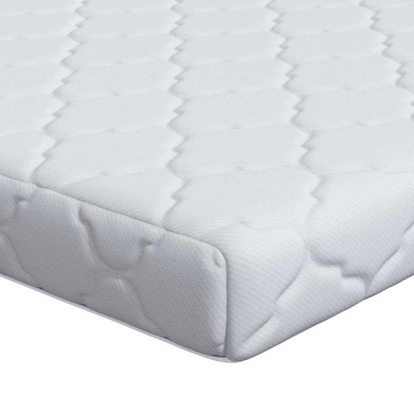 Matratze Weiß 70 x 200 cm Jacquard-Stoff