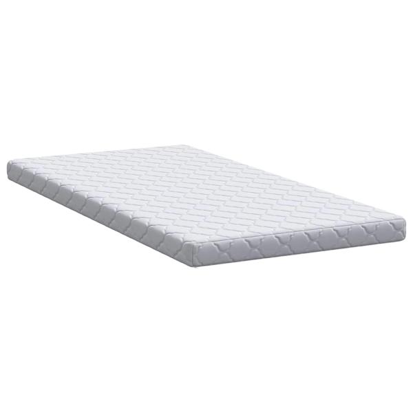 Matratze Weiß 90 x 190 cm Jacquard-Stoff