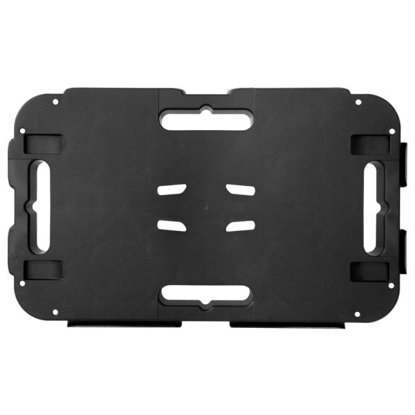 Transportroller 2 Stk. Schwarz Polypropylen 300 kg