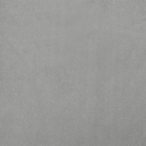 Hundebett Hellgrau 70x45x30 cm Samt