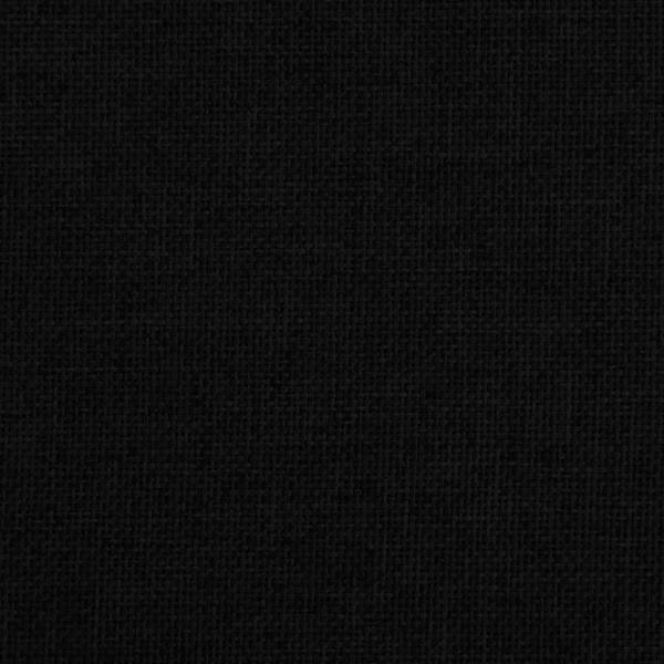 Hundebett Schwarz 50x40x30 cm Stoff