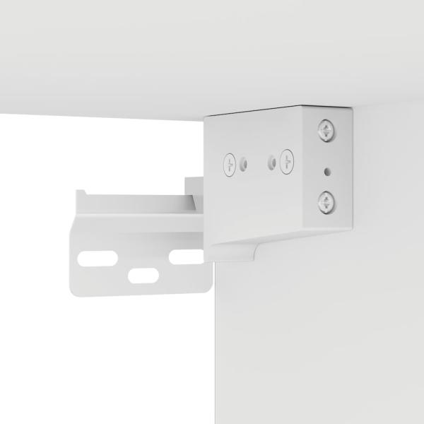 10-tlg. TV-Schrank-Set Weiß Holzwerkstoff