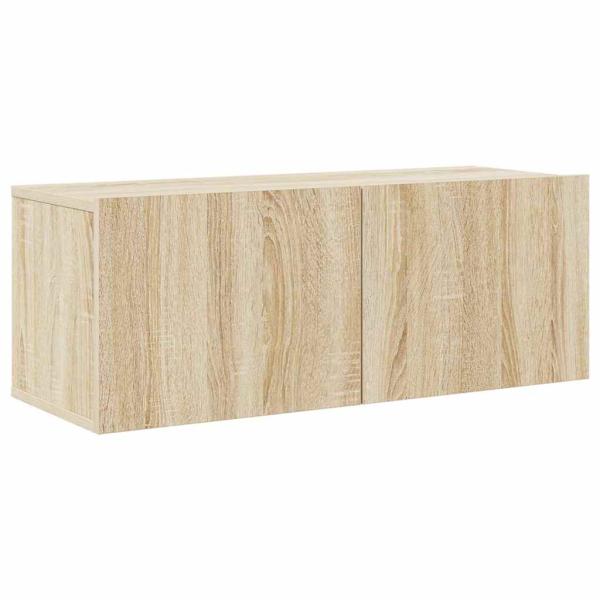 8-tlg. TV-Schrank-Set Sonoma-Eiche Holzwerkstoff