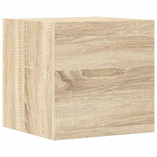 8-tlg. TV-Schrank-Set Sonoma-Eiche Holzwerkstoff
