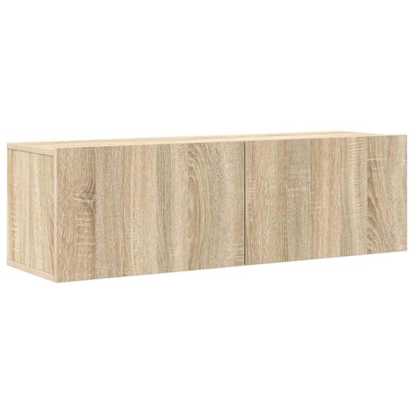 8-tlg. TV-Schrank-Set Sonoma-Eiche Holzwerkstoff