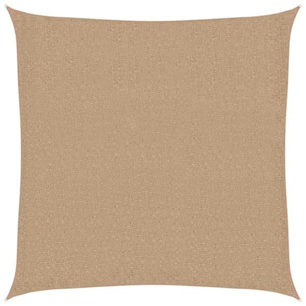 Sonnensegel 160 g/m² Taupe 4,5x4,5 m HDPE
