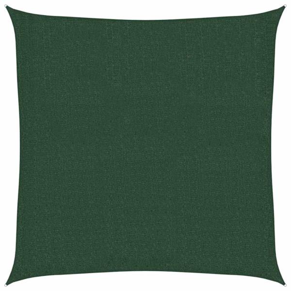 Sonnensegel 160 g/m² Dunkelgrün 2x2 m HDPE