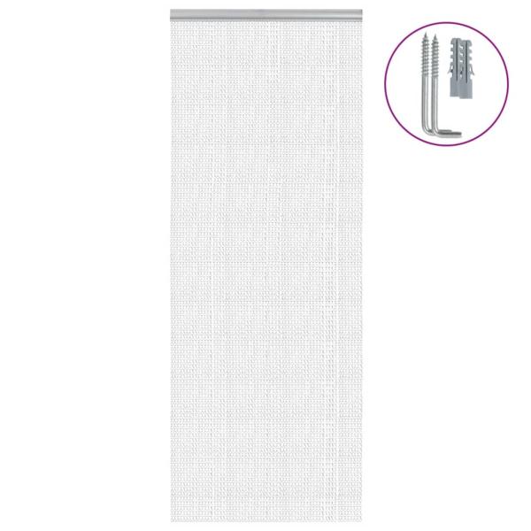 ARDEBO.de - Türvorhang aus Ketten 80x212 cm Aluminium