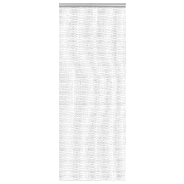 Türvorhang aus Ketten 80x221 cm Aluminium