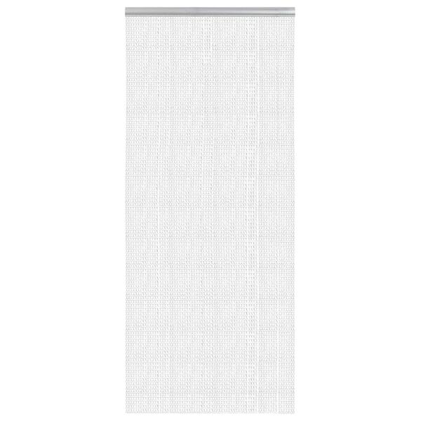 Türvorhang aus Ketten 90x220 cm Aluminium