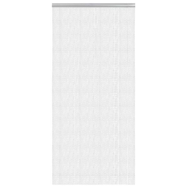 Türvorhang aus Ketten 100x200 cm Aluminium