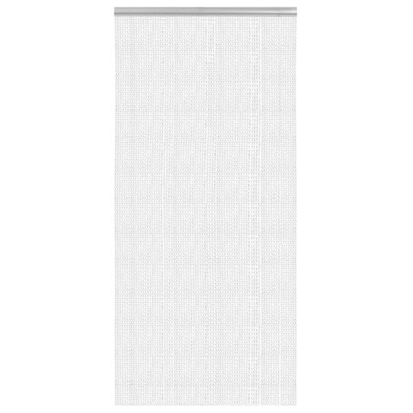 Türvorhang aus Ketten 100x226 cm Aluminium