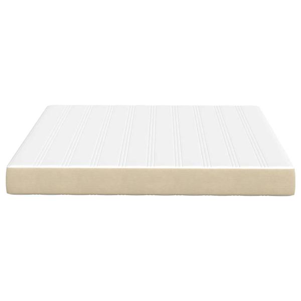 Bettmatratze mit Matratze Salbei 180 x 200 cm Stoff