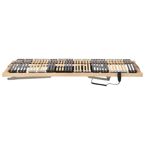 Bett-Lattenrost Braun 90 x 190 cm Massivholz Buche