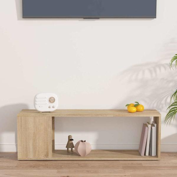 TV-Schrank Sonoma-Eiche 100x24x32 cm Holzwerkstoff