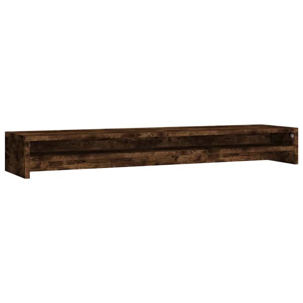 Monitorst?nder R?uchereiche 100x24x13 cm Holzwerkstoff