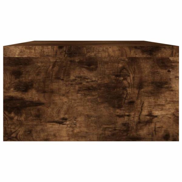 Monitorst?nder R?uchereiche 100x24x13 cm Holzwerkstoff