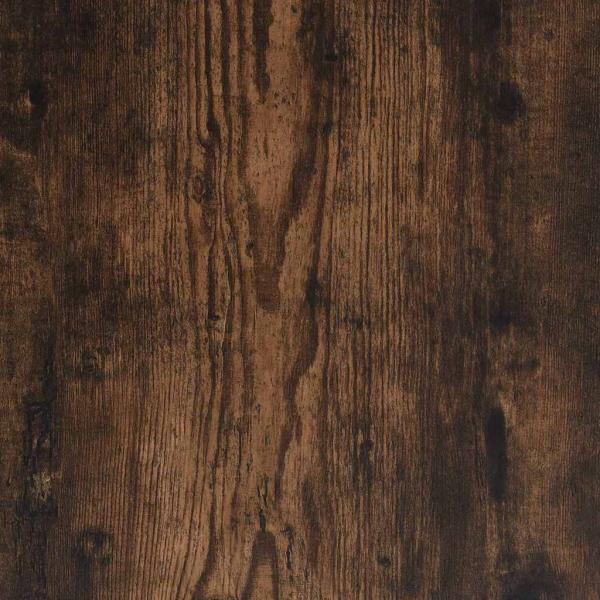 Monitorst?nder R?uchereiche 100x24x13 cm Holzwerkstoff