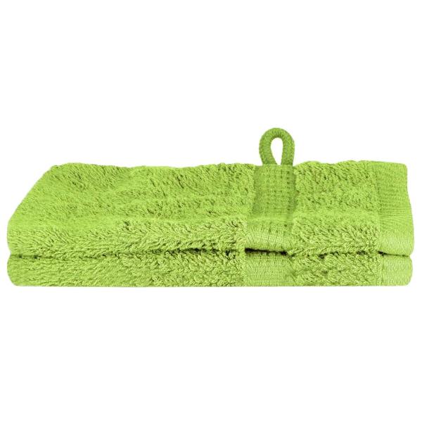 Gästetuch SOLUND 2 pcs Grün 15 x 21 cm 550 gsm