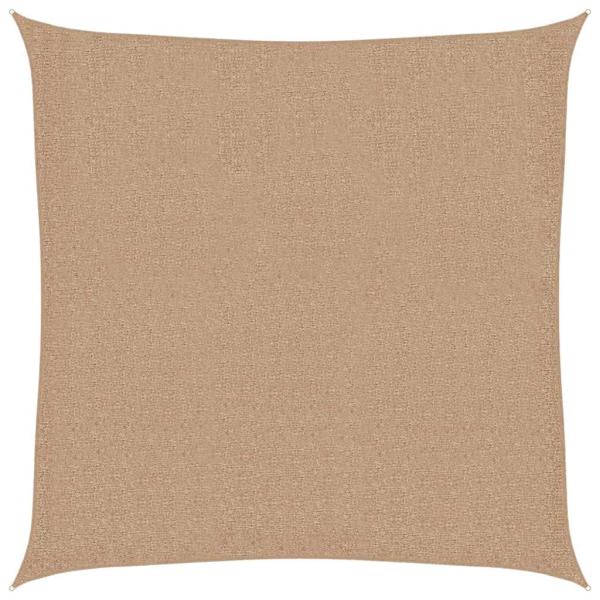 Sonnensegel 160 g/m² Taupe 3x3 m HDPE