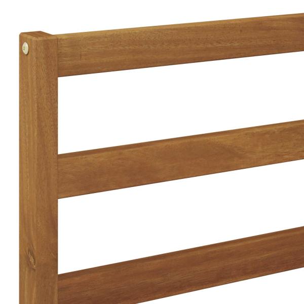 Outdoor-Sofagarnitur 2 Stück Natur 182,5 x 63 x 73 cm