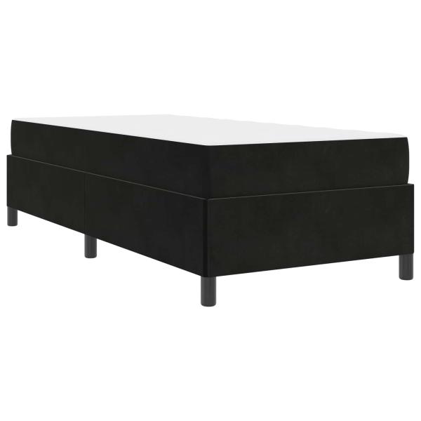 Bettrahmen Schwarz 90 x 200 cm Stoff