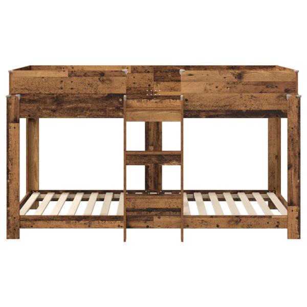 Etagenbett für Kinder Altholz 90 x 190 cm Holzwerkstoff