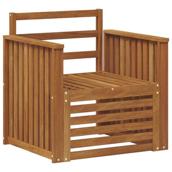 Outdoor-Sofagarnitur Massivholz Akazie