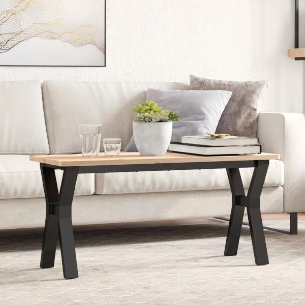 ARDEBO.de - Couchtisch-Gestell in Y-Form 90x30x43 cm Stahl