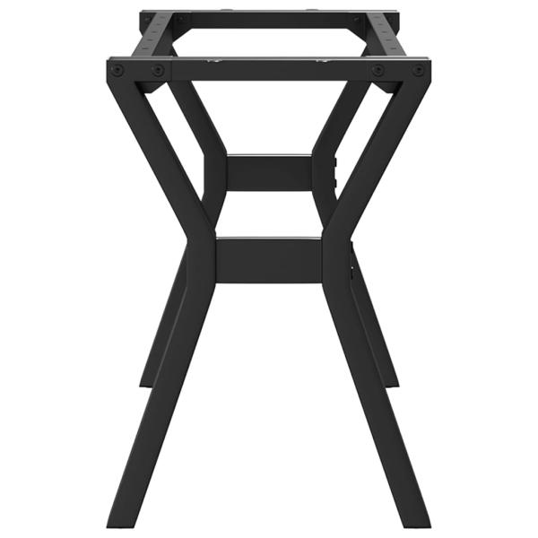 Couchtisch-Gestell in Y-Form 90x30x43 cm Stahl