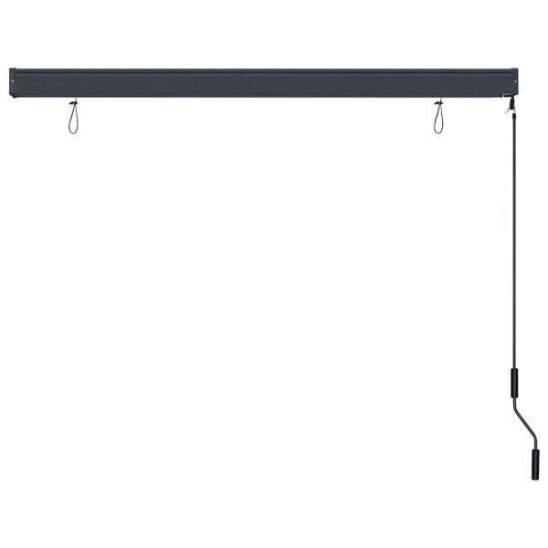 Rollo Blau und Weiß 180 x 250 cm Stoff und Aluminium