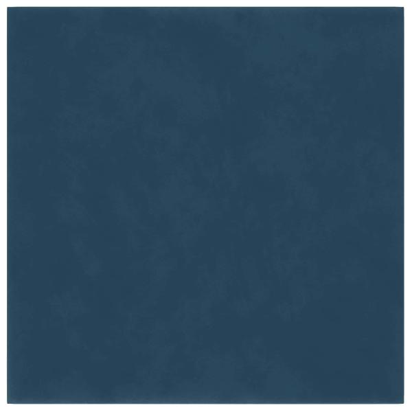 Wandkopfteilen 12 Stk. Blau Samt