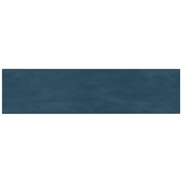 Wandkopfteilen 12 Stk. Blau Samt