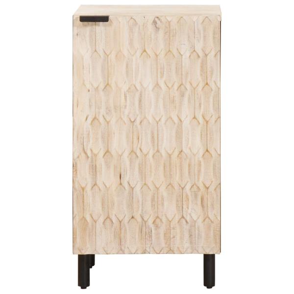 Sideboard Weiße gewaschene Oberfläche 40 x 33 x 75 cm
