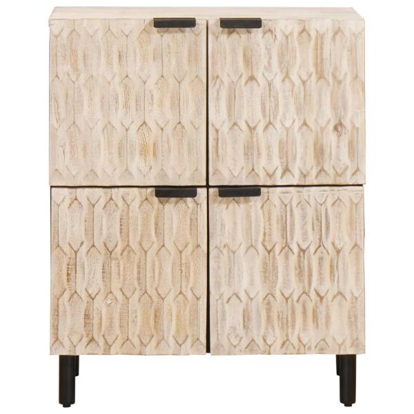 Sideboard Weiße gewaschene Oberfläche 60 x 33 x 75 cm