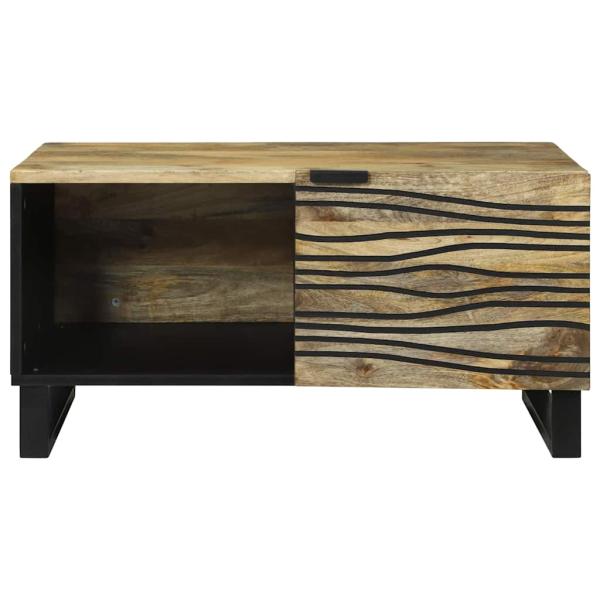 Couchtisch Natur 80 x 50 x 40 cm Holzwerkstoff
