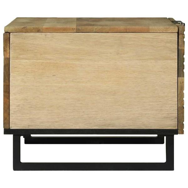 Couchtisch Natur 80 x 50 x 40 cm Holzwerkstoff