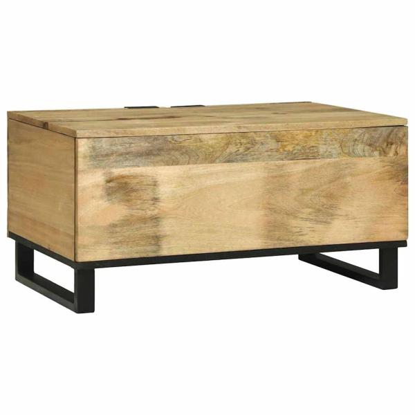 Couchtisch Natur 80 x 50 x 40 cm Holzwerkstoff