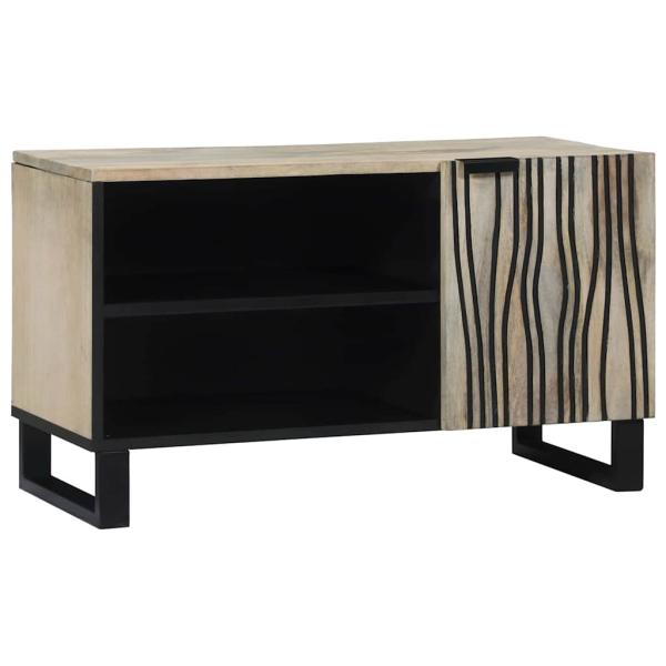 ARDEBO.de - TV-Einheiten 80 x 33 x 46 cm Weiß Holzwerkstoff