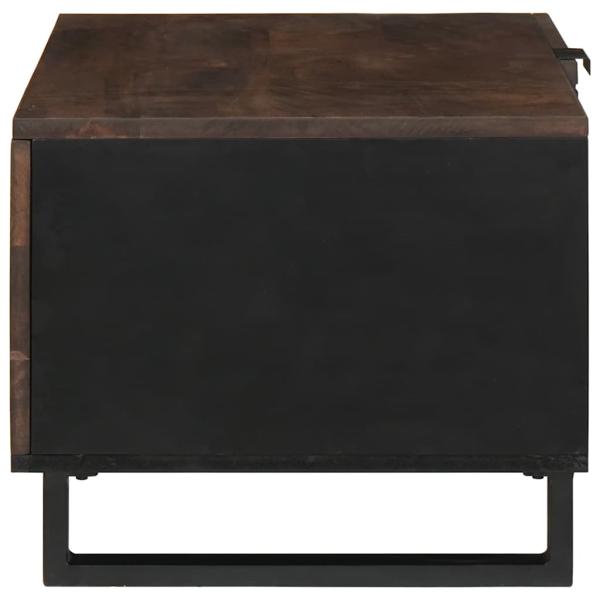 Couchtisch Walnuss 80 x 50 x 40 cm Holzwerkstoff