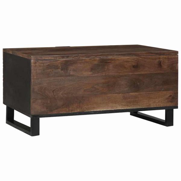 Couchtisch Walnuss 80 x 50 x 40 cm Holzwerkstoff