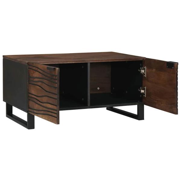 Couchtisch Walnuss 80 x 50 x 40 cm Holzwerkstoff